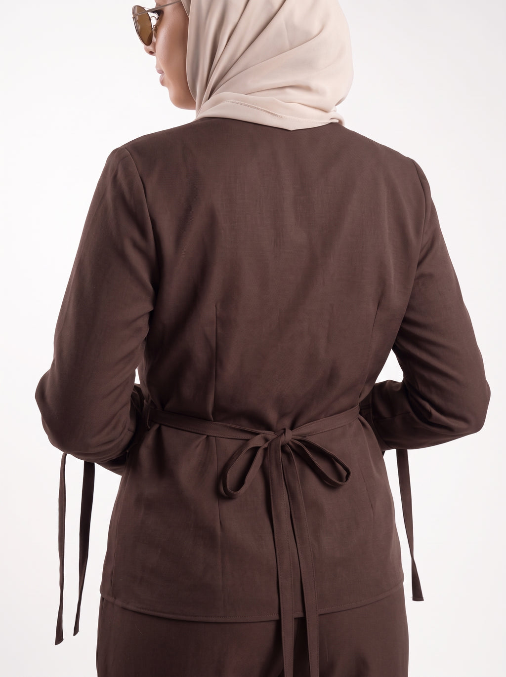 Cocoa Linen Set - Brown
