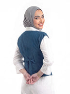 Luna Denim 3-Piece Suit - Navy Blue