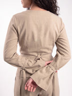 Sahara linen set - Beige