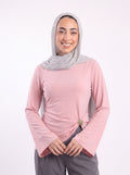 Rose twist blouse - Pink