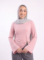 Rose twist blouse - Pink