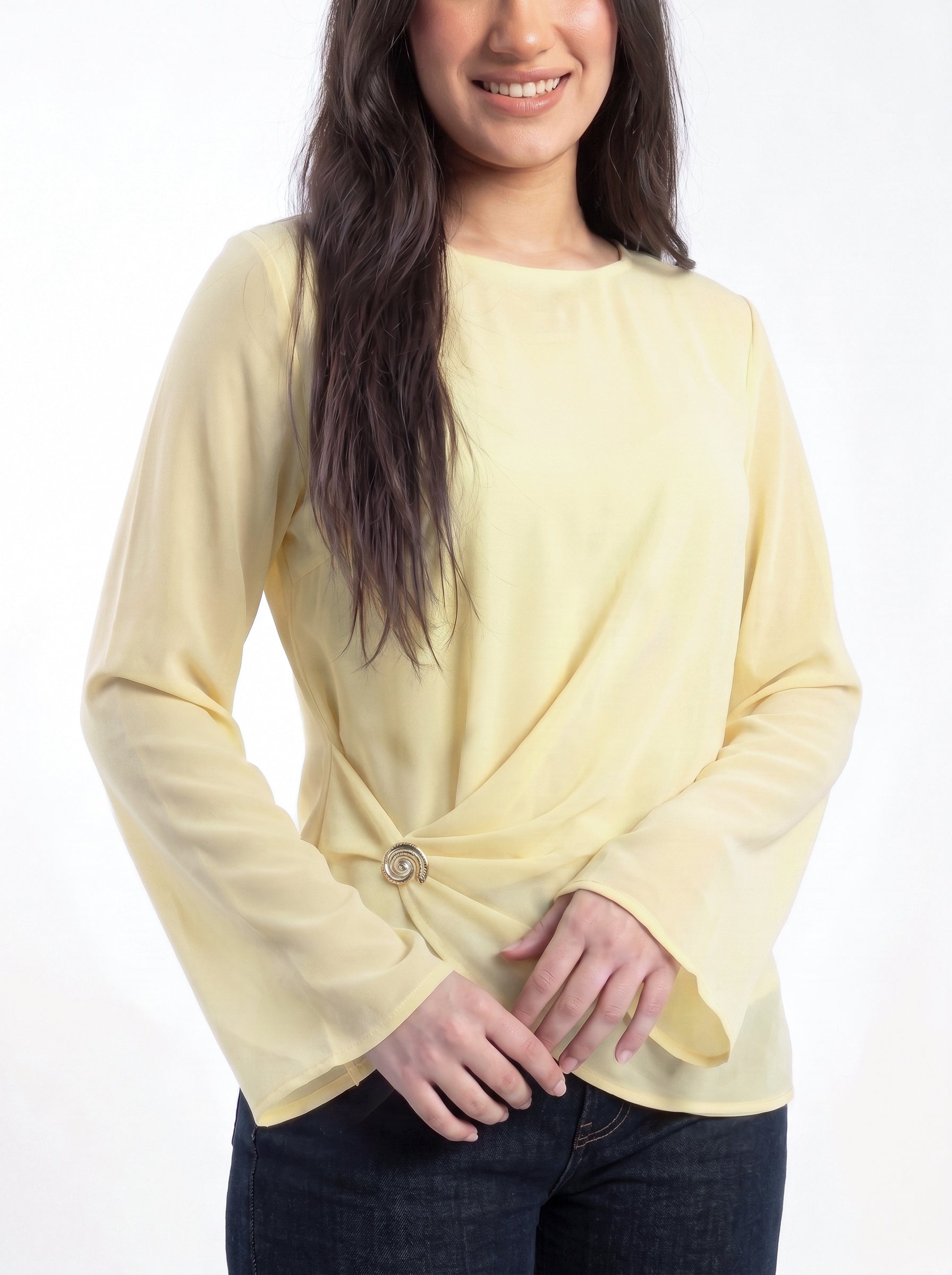 Golden hour blouse - Yellow