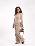 Sahara linen set - Beige