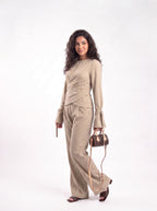 Sahara linen set - Beige