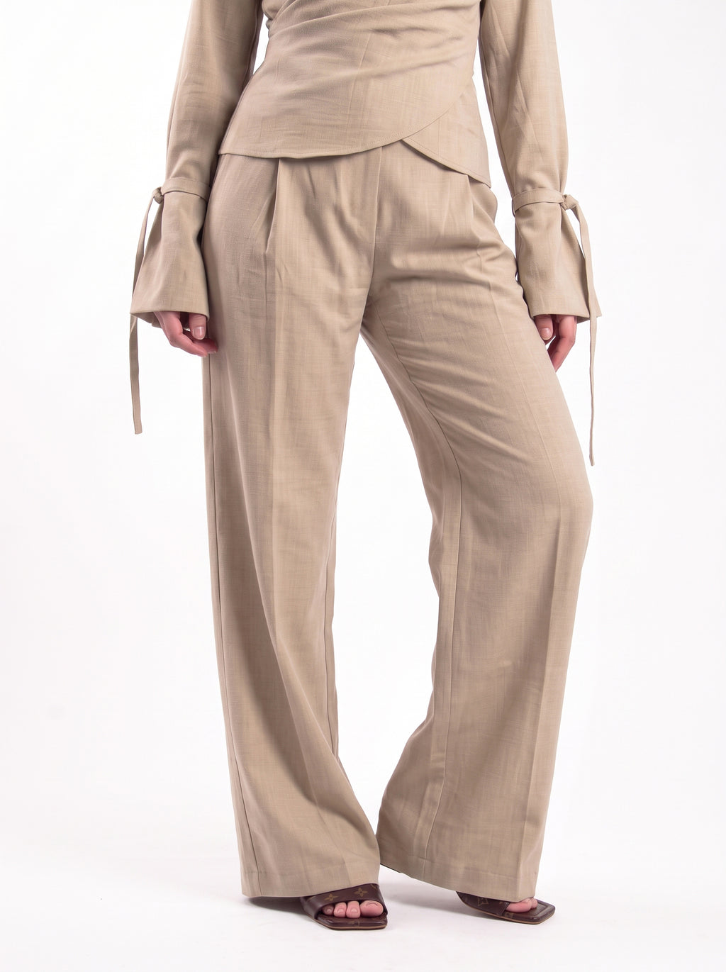 Sahara linen set - Beige