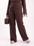 Cocoa Linen Set - Brown