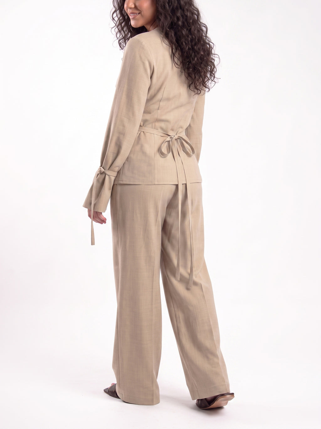Sahara linen set - Beige