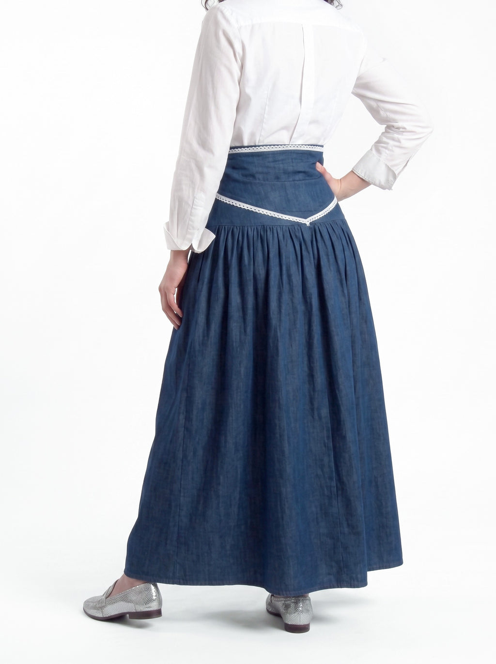 Luna Denim 3-Piece Suit - Navy Blue
