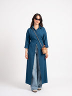 Aura Dress - Petrol blue